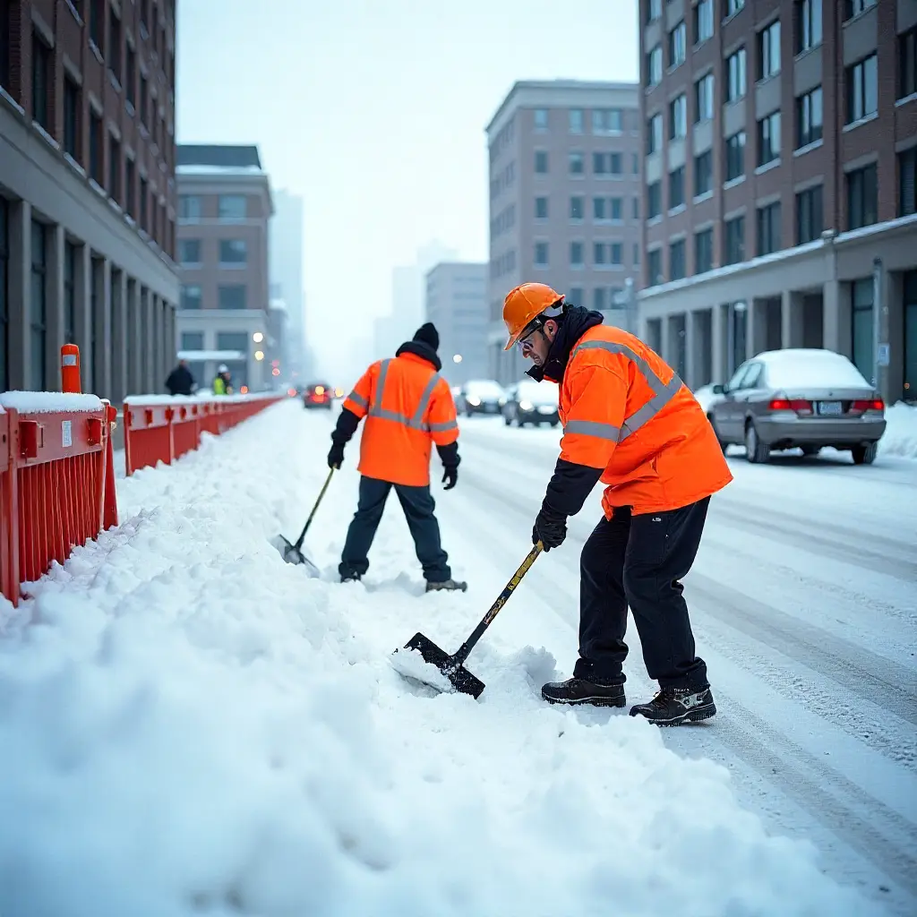 Winter site protection service