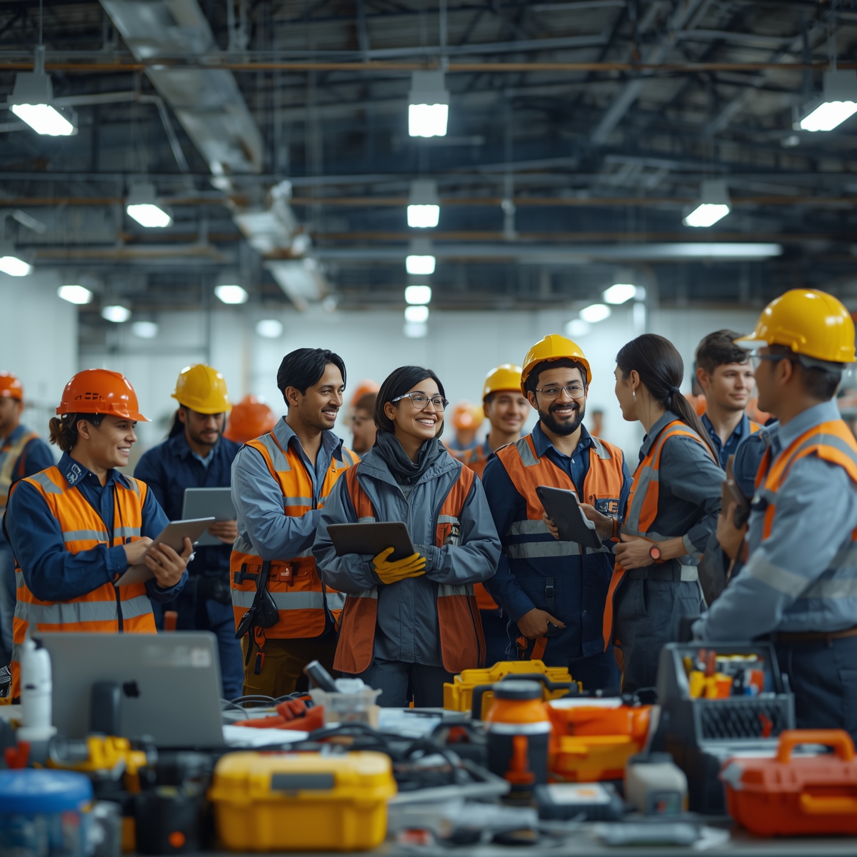 professional maintenance team